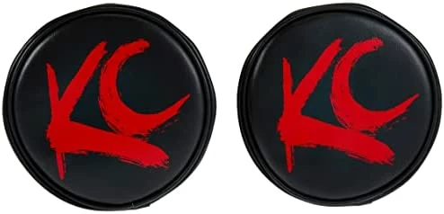 Brand new ⌛ KC HiLiTES 5110 6" Round Black Vinyl Light Cover W/ Red KC Logo - Set Of 2 ???? 7 Brand new ⌛ KC HiLiTES 5110 6" Round Black Vinyl Light Cover W/ Red KC Logo - Set Of 2 ???? - Image 5