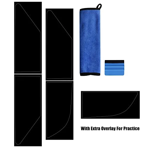 Budget ???? Blackout Taillight Vinyl Tint Film Precut Overlay Tail Light Wrap Cover Compatible With Dodge Durango 2014-2021 ???? 7 Budget ???? Blackout Taillight Vinyl Tint Film Precut Overlay Tail Light Wrap Cover Compatible With Dodge Durango 2014-2021 ???? - Image 5