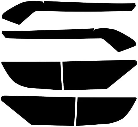 Budget ???? Blackout Taillight Vinyl Tint Film Precut Overlay Tail Light Wrap Cover Compatible With Dodge Durango 2014-2021 ???? 10 Budget ???? Blackout Taillight Vinyl Tint Film Precut Overlay Tail Light Wrap Cover Compatible With Dodge Durango 2014-2021 ???? - Image 8