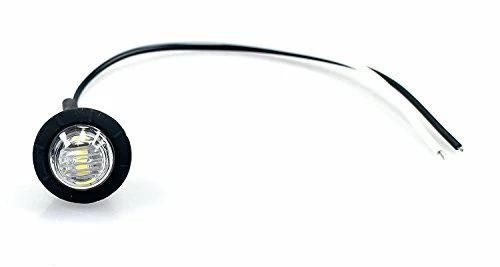 Best deal ⭐ (Pack Of 50) Madcatz Amber Light (Clear Lens) 3/4" Inch Bullet Side Led Marker Trailer Lights Clearance Indicator 12V DC ???? 4 Best deal ⭐ (Pack Of 50) Madcatz Amber Light (Clear Lens) 3/4" Inch Bullet Side Led Marker Trailer Lights Clearance Indicator 12V DC ???? - Image 2