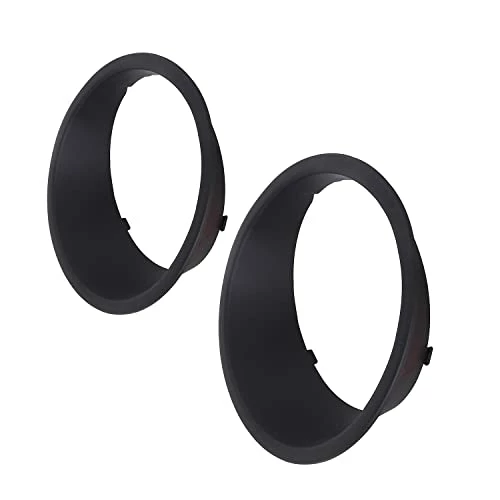 Coupon ⌛ Hooke Road Matte Black Headlight Bezels Headlight Cover Trim For 2007-2015 Jeep Wrangler JK & Wrangler Unlimited ❤️ 6 Coupon ⌛ Hooke Road Matte Black Headlight Bezels Headlight Cover Trim For 2007-2015 Jeep Wrangler JK & Wrangler Unlimited ❤️ - Image 4