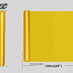 Cheapest ???? 12” X 48” Glossy Yellow Tint Air-Release Vinyl Wrap Film Roll For Car Headlight, Taillight , Fog Lights With Squeegee + Cutter(Glossy Yellow) ✨ 17 Cheapest ???? 12” X 48” Glossy Yellow Tint Air-Release Vinyl Wrap Film Roll For Car Headlight, Taillight , Fog Lights With Squeegee + Cutter(Glossy Yellow) ✨ -Govee-shop 31ucUBcr7LL