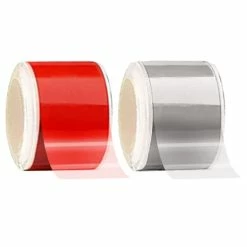 Outlet ???? VViViD Headlight & Taillight Adhesive Repair Tape Red And Transparent 2-Roll Pack (1.8" X 7ft) ????