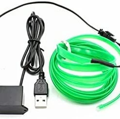 Top 10 ⌛ EL Wire Interior Car LED Strip Lights, LEDCARE USB Neon Glowing Strobing Electroluminescent Wire Lights With 6mm Sewing Edge, Ambient Lighting Kits For Car, Garden, Decorations (5M/15FT, Blue) ???? 27 Top 10 ⌛ EL Wire Interior Car LED Strip Lights, LEDCARE USB Neon Glowing Strobing Electroluminescent Wire Lights With 6mm Sewing Edge, Ambient Lighting Kits For Car, Garden, Decorations (5M/15FT, Blue) ???? -Govee-shop 31xNQJL7JJL. AC