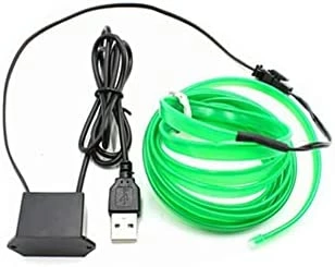 Top 10 ⌛ EL Wire Interior Car LED Strip Lights, LEDCARE USB Neon Glowing Strobing Electroluminescent Wire Lights With 6mm Sewing Edge, Ambient Lighting Kits For Car, Garden, Decorations (5M/15FT, Blue) ???? 13 Top 10 ⌛ EL Wire Interior Car LED Strip Lights, LEDCARE USB Neon Glowing Strobing Electroluminescent Wire Lights With 6mm Sewing Edge, Ambient Lighting Kits For Car, Garden, Decorations (5M/15FT, Blue) ???? - Image 11