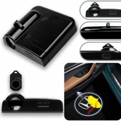 New ???? 2Pcs Fit For RAM Car Door Lights Logo Projector, Fit 1500 2500 Wireless LED Projector,Car Door Step Welcome Lights Fit H.yun.da ???? -Govee-shop 4100I5YTaBL. AC