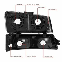 Best Sale ???? Otoring HL-OH-CS03-4P-CH-AM Chrome Amber Headlights Compatible With 2003-2006 Chevy Silverado/Avalanche Chrome / Amber ❤️ 12 Best Sale ???? Otoring HL-OH-CS03-4P-CH-AM Chrome Amber Headlights Compatible With 2003-2006 Chevy Silverado/Avalanche Chrome / Amber ❤️ -Govee-shop 410FAHiL4JS