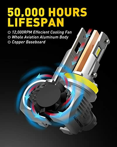 Cheapest ???? Upgraded H11 LED Headlight Bulbs, 20000LM 100W Per Set, 6000K Cool White, H8 H9 LED High Beam Low Beam, Plug And Play, Pack Of 2 ???? 6 Cheapest ???? Upgraded H11 LED Headlight Bulbs, 20000LM 100W Per Set, 6000K Cool White, H8 H9 LED High Beam Low Beam, Plug And Play, Pack Of 2 ???? - Image 4