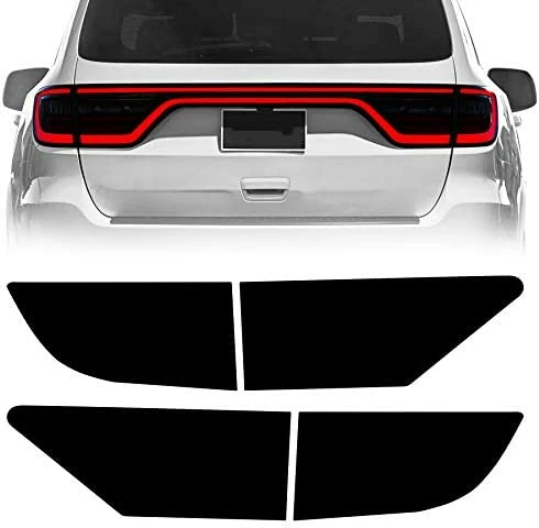 Budget ???? Blackout Taillight Vinyl Tint Film Precut Overlay Tail Light Wrap Cover Compatible With Dodge Durango 2014-2021 ???? 11 Budget ???? Blackout Taillight Vinyl Tint Film Precut Overlay Tail Light Wrap Cover Compatible With Dodge Durango 2014-2021 ???? - Image 9