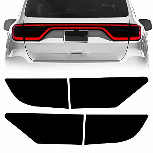 Budget ???? Blackout Taillight Vinyl Tint Film Precut Overlay Tail Light Wrap Cover Compatible With Dodge Durango 2014-2021 ???? 3 Budget ???? Blackout Taillight Vinyl Tint Film Precut Overlay Tail Light Wrap Cover Compatible With Dodge Durango 2014-2021 ????