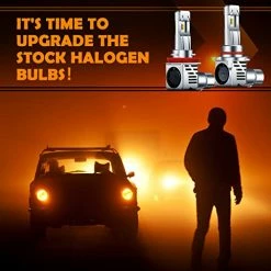 Flash Sale ???? Pack Of 4 H11 9005 LED Headlight Bulbs Combo, 6500K Cool White 24000LM Wireless Headlight LED Bulbs, H11/H9/H8 9005/HB3 Automotive Headlight Bulbs For Auto Replacement High Low Beam (9005, H11 Style) ???? -Govee-shop 413X2MKy1fL