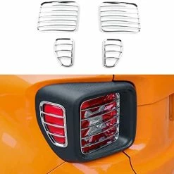 Buy ⌛ ABS Tail Light Lamp Covers Blinds Rear Taillight Guard For Jeep Renegade 2016-2021, Black ???? -Govee-shop 413hhJiA6hL. AC