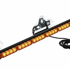 New ???? ASPL 36" 32LED Traffic Advisor Light Bar Warning Emergency Strobe Light Bar Directional Flashing Emergency Caution Lighting Led Safety Lights With 16 Ft Straight Cord (Amber/White) ⌛ -Govee-shop 415XQjTuyNL. AC