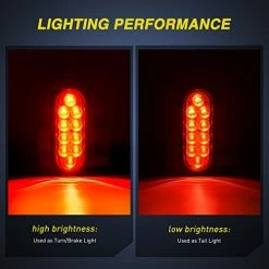 Cheapest ???? TL-01 6" Oval Red LED Tail 2PCS W/Surface Mount Grommets Plugs IP65 Waterproof Stop Brake Turn Trailer Lights For RV Truck Jeep, 2 Years Warranty ⭐ 10 Cheapest ???? TL-01 6" Oval Red LED Tail 2PCS W/Surface Mount Grommets Plugs IP65 Waterproof Stop Brake Turn Trailer Lights For RV Truck Jeep, 2 Years Warranty ⭐ -Govee-shop 415uvomu6ZL