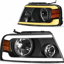 Buy ???? Headlight Assembly Compatible With 2004 2005 2006 2007 2008 Ford F150 Pickup Passenger And Driver Side Chrome Housing Amber Reflector C Black Housing Clear Reflector Clear Lens ✨ 31 Buy ???? Headlight Assembly Compatible With 2004 2005 2006 2007 2008 Ford F150 Pickup Passenger And Driver Side Chrome Housing Amber Reflector C Black Housing Clear Reflector Clear Lens ✨ -Govee-shop 416e6vBJB2L. AC
