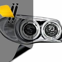 Coupon ???? Air-Tint Headlight/Tail Light Window Tint (12" X 48", Smoke Black) ❤️ -Govee-shop 416haWS7AEL. AC