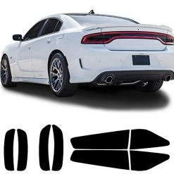 Hot Sale ???? BOGAR TECH DESIGNS Tail Light Sidemarkers Tint Kit Compatible With And Fits Dodge Charger 2015-2022, Dark Smoke ????