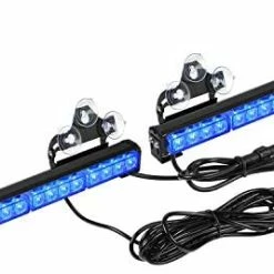Best Pirce ???? 2x16.8 Inch Emergency Flashing LED Traffic Advisor Strobe Light Bar 32LED 26 Flash Patterns Interior Safety Warning Lights (Amber/White) ???? -Govee-shop 41764O9LBRL. AC