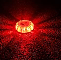 Coupon ???? 3 Pack LED Road Flare Emergency Lights Roadside Safety Beacon Disc Flashing Warning Flare Kit With Zip Pouch Magnetic Base Utility Hook For Car Truck Boats | Waterproof Crush Proof ✨ -Govee-shop 4185Plvx92L
