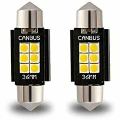 Top 10 ???? Newest 9-30V Extremely Bright DE3175 DE3021 Festoon LED Bulbs Error Free 1.25" 31mm For Interior Map Dome Lights And License Plate Courtesy Lights, Xenon White ???? -Govee-shop 4192 kkndAL. AC