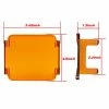 Flash Sale ???? SWATOW INDUSTRIES 3 Inch Amber LED Pod Covers 2PCS Square LED Light Bar Covers LED Cube Covers Protective Polycarbonate Light Bar Lens Covers ???? -Govee-shop 419634OYuzL