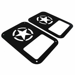 Coupon ???? Hooke Road JK Wrangler Tail Light Guard, Five Star Taillight Cover For 2007-2018 Wrangler JK & Wrangler Unlimited - Pair ???? -Govee-shop 419MbwFulDL