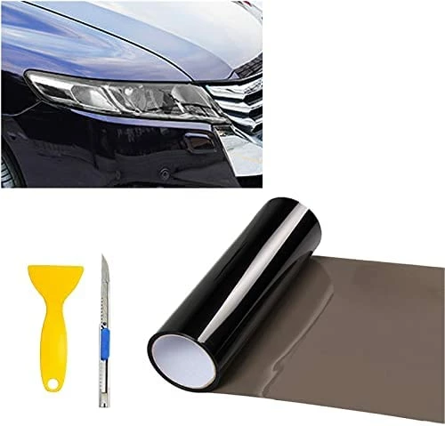 Cheapest ???? 12” X 48” Glossy Yellow Tint Air-Release Vinyl Wrap Film Roll For Car Headlight, Taillight , Fog Lights With Squeegee + Cutter(Glossy Yellow) ✨ 12 Cheapest ???? 12” X 48” Glossy Yellow Tint Air-Release Vinyl Wrap Film Roll For Car Headlight, Taillight , Fog Lights With Squeegee + Cutter(Glossy Yellow) ✨ - Image 10