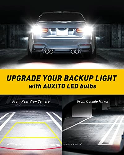New ???? 912 921 LED Bulb For Backup Light Reverse Lights High Power 2835 15-SMD Chipsets Error Free T15 906 922 W16W Bulbs, 6000K White (Upgraded, Pack Of 2) ???? 5 New ???? 912 921 LED Bulb For Backup Light Reverse Lights High Power 2835 15-SMD Chipsets Error Free T15 906 922 W16W Bulbs, 6000K White (Upgraded, Pack Of 2) ???? - Image 3