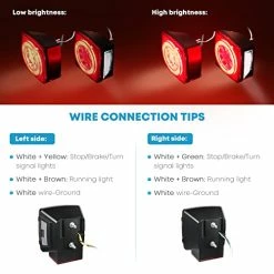 Deals ???? 12V Led Trailer Light Kit, Boat Submersible Trailer Tail Light Utility Led Trailer Lights And Wiring Kit For Camper Truck RV Marine Snowmobile Under 80 Inch, IP68 Waterproof ???? -Govee-shop 41B5LfZft3L