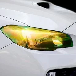 Coupon ⭐ Air-Tint Extra-Wide Headlight Taillight Vinyl Tint Wrap 16 Inch X 48 Inch Roll Including Yellow Detailer Squeegee & 2X Black Felt Edge Decals (Dark Black) ???? -Govee-shop 41BzsGWMWL. AC