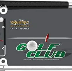 Best Pirce ???? 19509 Golf Club License Plate Frame, Chrome/Painted, Standard ???? -Govee-shop 41Dwq4MJJoL