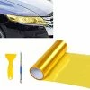 Cheapest ???? 12” X 48” Glossy Yellow Tint Air-Release Vinyl Wrap Film Roll For Car Headlight, Taillight , Fog Lights With Squeegee + Cutter（Glossy Yellow） ✨ -Govee-shop 41HByFPbHXL