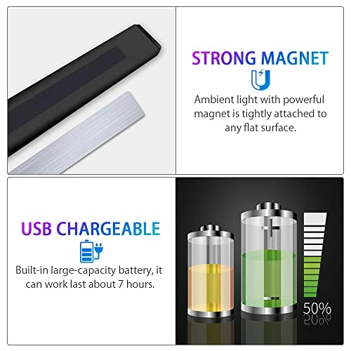 Outlet ???? Car Interior Lights LED Wireless RGB USB Automotive Neon Accent Light Kits Inside Starlight Remote Control Music Sound Sync Strip Rechargeable 12V Pack Of 4 ???? 5 Outlet ???? Car Interior Lights LED Wireless RGB USB Automotive Neon Accent Light Kits Inside Starlight Remote Control Music Sound Sync Strip Rechargeable 12V Pack Of 4 ???? - Image 3