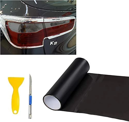 Cheapest ???? 12” X 48” Glossy Yellow Tint Air-Release Vinyl Wrap Film Roll For Car Headlight, Taillight , Fog Lights With Squeegee + Cutter(Glossy Yellow) ✨ 13 Cheapest ???? 12” X 48” Glossy Yellow Tint Air-Release Vinyl Wrap Film Roll For Car Headlight, Taillight , Fog Lights With Squeegee + Cutter(Glossy Yellow) ✨ - Image 11
