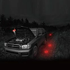 Promo ???? USB Rechargeable LED Road Flares Emergency Lights-Roadside Warning Car Safety Beacon Flashing Disc Flare Kit With Magnetic Base For Vehicles & Boat | 3 Beacon Disc Pack ???? -Govee-shop 41IarWs9U2L