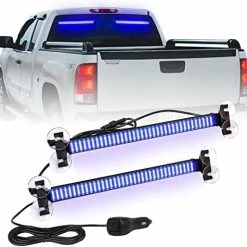 Hot Sale ???? 2 In 1 Emergency Strobe Traffic Advisor Light Bar 144 LED Warning Hazard Safety Interior Windshield Dash Lights Deck Split Mount For Construction Vehicles Trucks (2x17.7 Inch, Amber/White) ⌛ -Govee-shop 41IloAv6kWL. AC