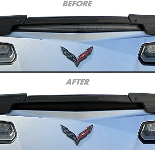Best Pirce ???? SlickMod PreCut Vinyl Smoke Tint For 2014-2019 Chevy Corvette C7 Tail Light (5. Third Brake Light, 20% Dark Smoke) ???? 3 Best Pirce ???? SlickMod PreCut Vinyl Smoke Tint For 2014-2019 Chevy Corvette C7 Tail Light (5. Third Brake Light, 20% Dark Smoke) ????