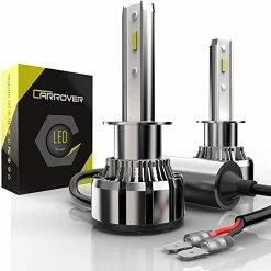 Deals ???? H1 LED Headlight Bulbs, CAR ROVER 300% Brighter 10000 Lumens 6000K Conversion Kit (Pack Of 2) ???? -Govee-shop 41KoUGjaf3L. AC