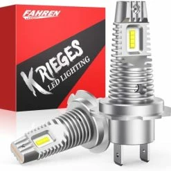Wholesale ???? Fahren Krieges H7 LED Headlight Bulbs, 400% Brighter, 2023 Upgraded 1:1 Mini Size, No Adapter Required H7 LED Bulb, 6500K Cool White Plug And Play, Halogen Replacement, Pack Of 2 ⭐ -Govee-shop 41L3q gyMfL. AC