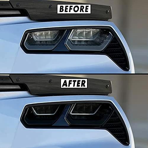 Best Pirce ???? SlickMod PreCut Vinyl Smoke Tint For 2014-2019 Chevy Corvette C7 Tail Light (5. Third Brake Light, 20% Dark Smoke) ???? 12 Best Pirce ???? SlickMod PreCut Vinyl Smoke Tint For 2014-2019 Chevy Corvette C7 Tail Light (5. Third Brake Light, 20% Dark Smoke) ???? - Image 10