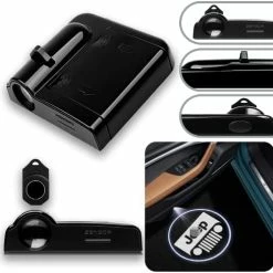 New ???? 2Pcs Fit For RAM Car Door Lights Logo Projector, Fit 1500 2500 Wireless LED Projector,Car Door Step Welcome Lights Fit H.yun.da ???? -Govee-shop 41LgOE D5rL. AC