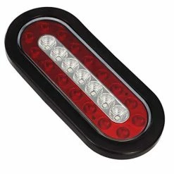Discount ✔️ 2 Pcs 6" Inch Oval Truck Trailer Led Tail Stop Brake Lights Taillights Running Red And Amber Parking Turn Signal Lights, Sealed 6 Inch Oval Led Trailer Tail Lights W Reflectors Flush Moun ???? -Govee-shop 41Lk02YJ0hL