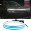 Discount ???? Led Lights For Car, Exterior Lights For Cars 59 Inch Car Hood Led Strip 12V White Car Hood Light Strip Flexible Headlights Waterproof Daytime Running Light Strips Hood Lights For Car, Truck(White) ???? -Govee-shop 41MAz8zOF2L