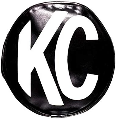 Brand new ⌛ KC HiLiTES 5110 6" Round Black Vinyl Light Cover W/ Red KC Logo - Set Of 2 ???? 6 Brand new ⌛ KC HiLiTES 5110 6" Round Black Vinyl Light Cover W/ Red KC Logo - Set Of 2 ???? - Image 4