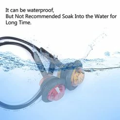 Best reviews of ???? 'Purishion 10x 3/4 In' Round LED Clearence Light Front Rear Side Marker Indicators Light For Truck Car Bus Trailer Van Caravan Boat, Taillight Brake Stop Lamp (12V, Red+Amber) ????