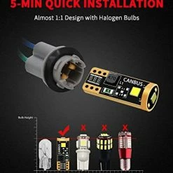 Cheap ???? 194 168 2825 W5W LED Bulb White Canbus Error Free, T10 LED Bulbs 400LM 6000K Super Bright For Dome Map License Plate Trunk Cargo Lights (2-Pack) ???? -Govee-shop 41RKl8XtAAL
