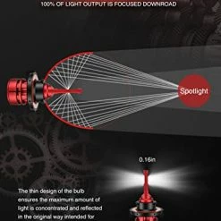 Best reviews of ???? T2 H13/9008 LED Bulbs Kit, 16000 Lumens 6500K Super Bright Replacement Bulbs, 400% Brightness Plug And Play With Fan 50,000 Hours Lifespan, Pack Of 2 ???? -Govee-shop 41SpiaoMxRL