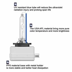 Top 10 ???? D1S Xenon HID Headlights Bulb - 8000K 35W High Low Beam Replacement Bulb - Pack Of 2 ???? -Govee-shop 41T3irX7QSL