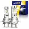 Best reviews of ???? H7 LED Headlight Bulb, 6500K White Headlight Bulbs For High And Low Beam Fog Lights Fanless Halogen Replacement Bulb, 1:1 Mini Size Plug And Play No Adapter Required, Pack Of 2 ✨ -Govee-shop 41TUzwSL3lL