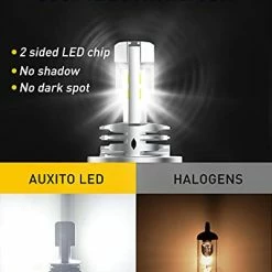 Top 10 ???? H4 LED Headlight Bulb Motorcycle, 9003 HB2 LED Light 3000LM 6000K Cool White For High And Low Hi/Lo Beam 1860 CSP LED Chips, Pack Of 1 ???? -Govee-shop 41U0ohZK0lS